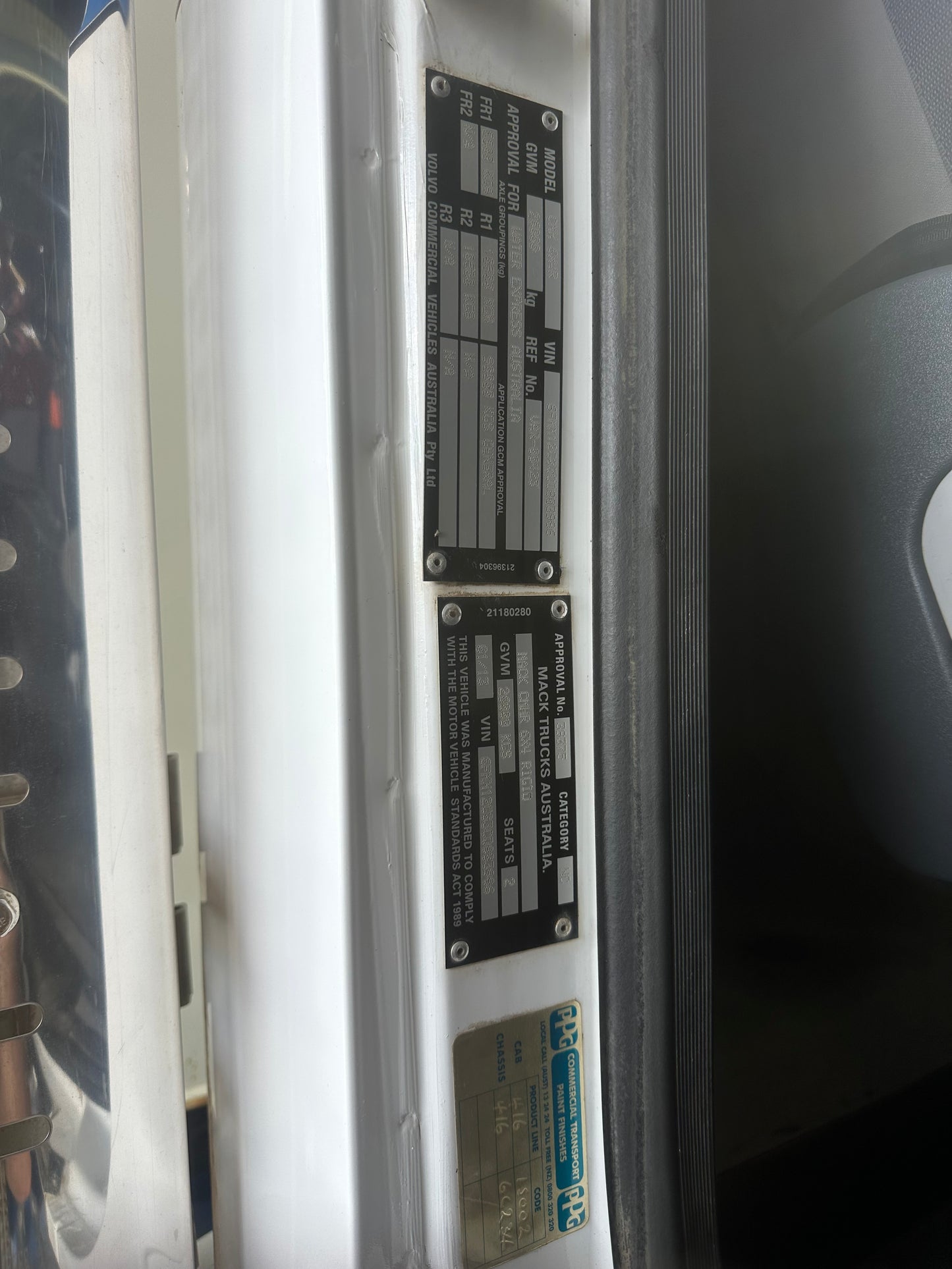 2013 Mack Trident Water Cart