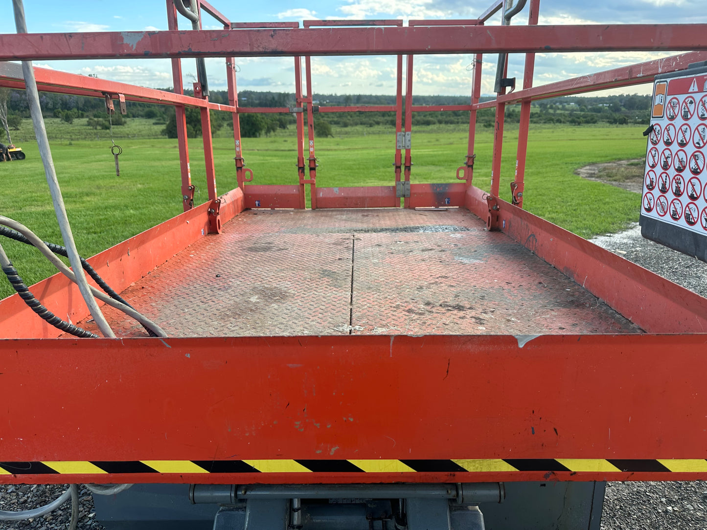 2015 Skyjack Diesel Scissor Lift