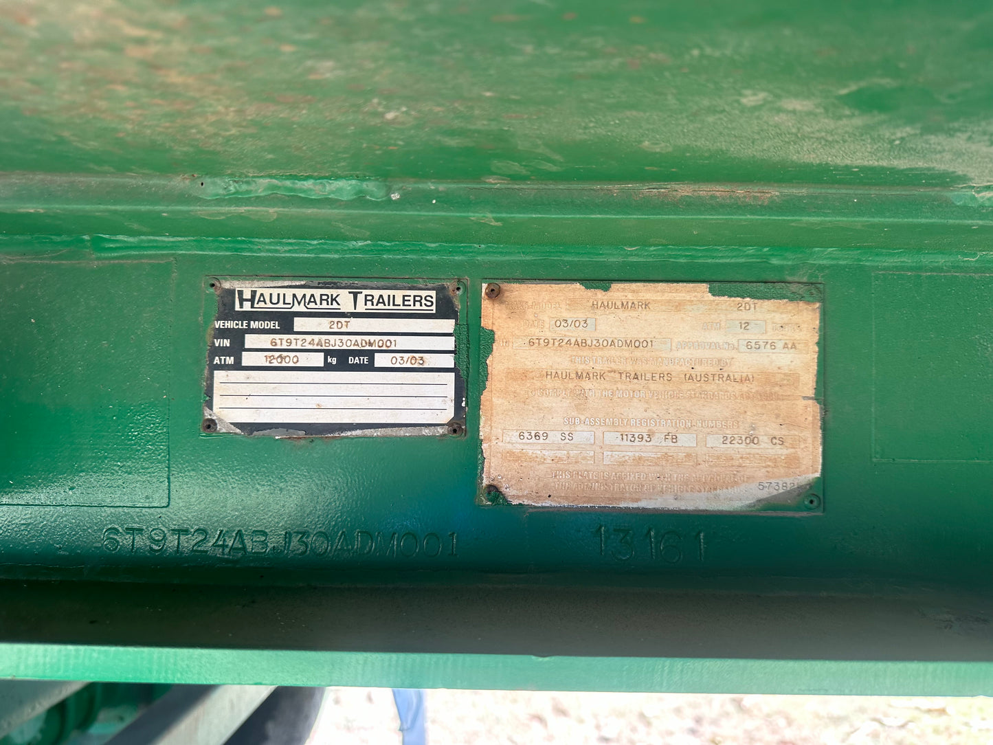 2003 Haulmark dog trailer