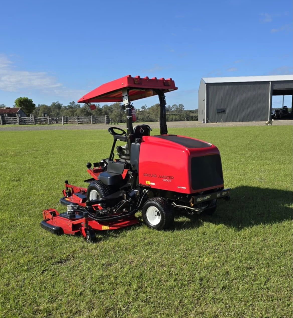 2017 Toro Groundmaster 4000D