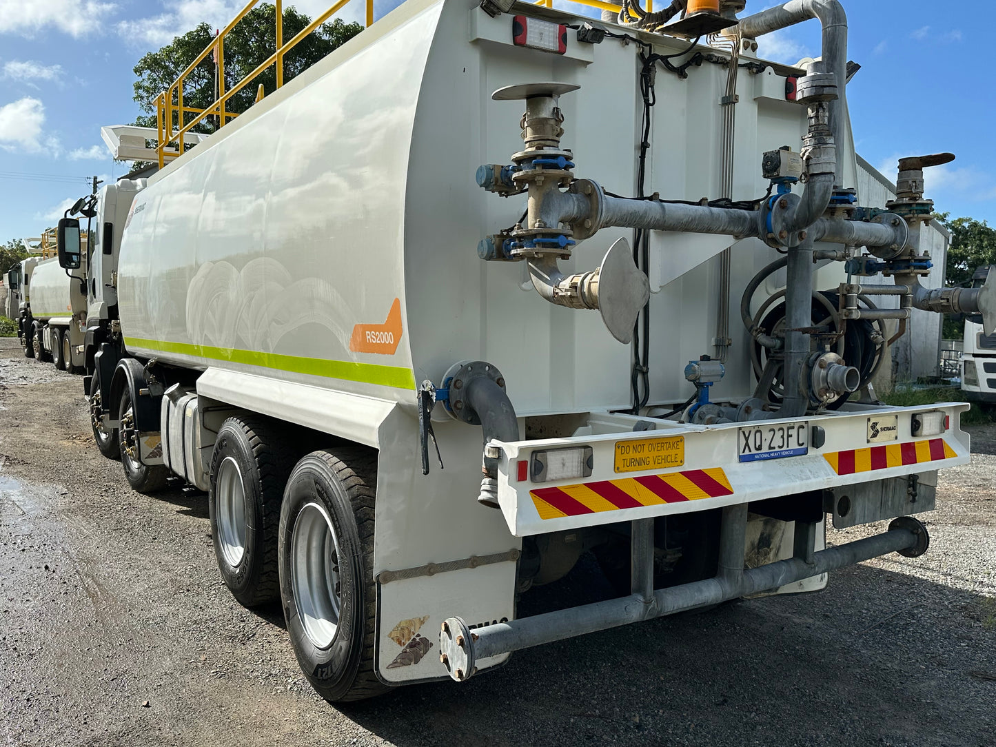 2018 Isuzu 8 x 4 Water Cart