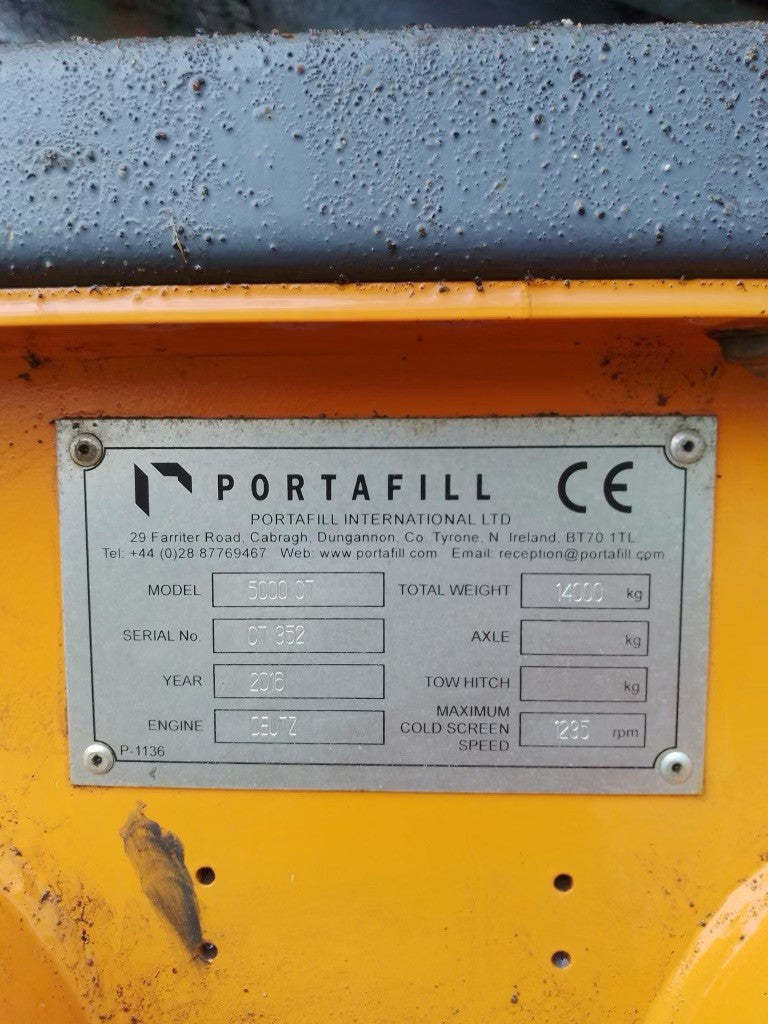 2016 Portafill 5000CT