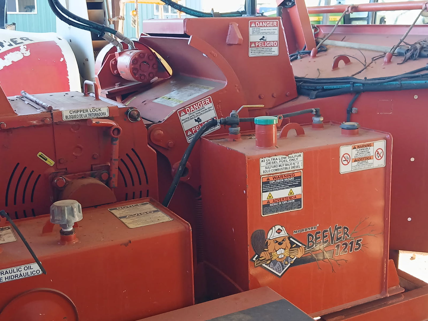 Morbark Eager Beever 1215 Wood Chipper